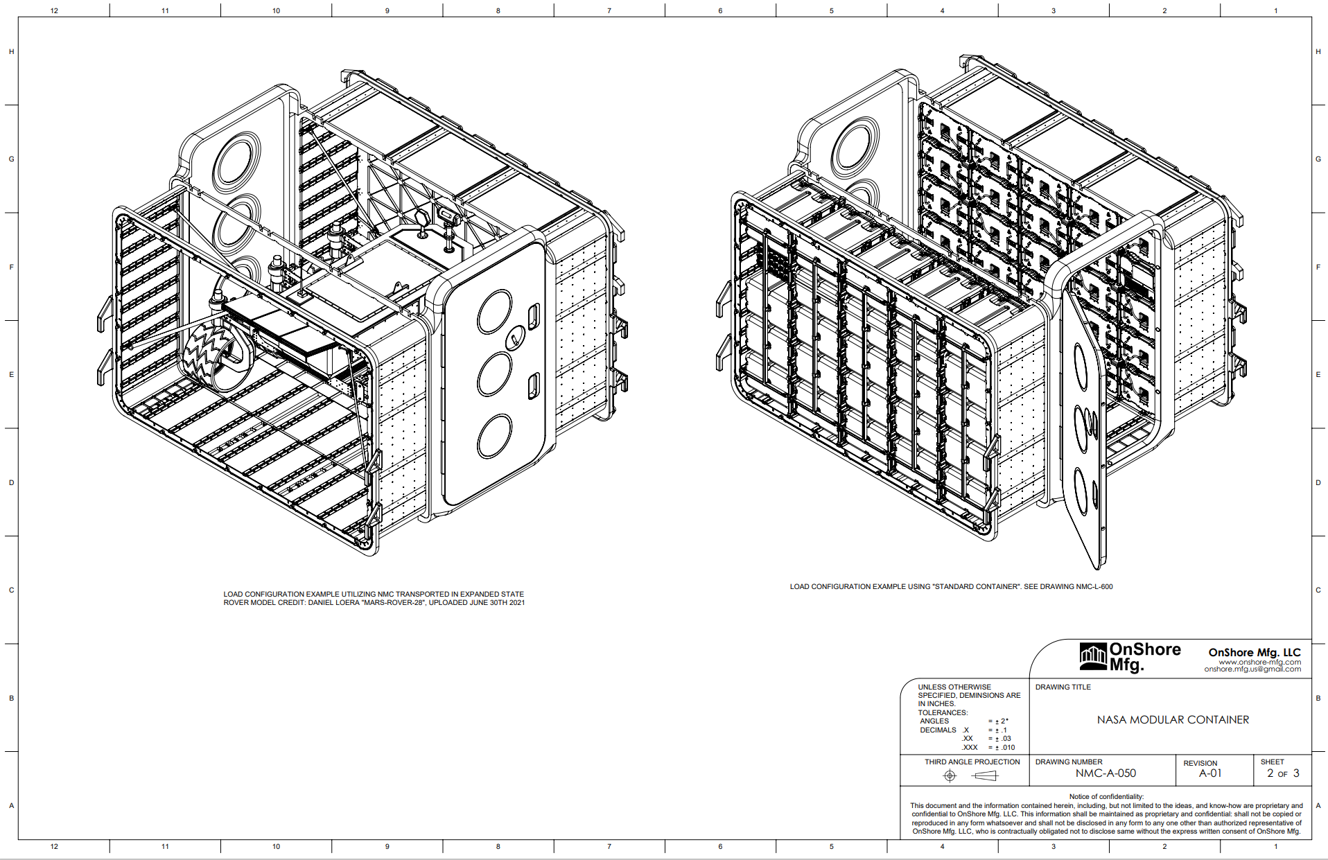 NASA 模块化容器 - NMC